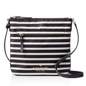 Kate Spade Watson Lane Hester Striped Nylon Crossbody NWOT